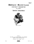 Bendix SF7RN Magnetos 1943 Service Instructions Manual (part# L-49-2)