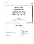 Bendix Retracting Motors 1944 Overhaul Instructions (part# BXRETRACTINGMOTORS-C)