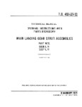 Cleveland Pneumatic Main Landing Gear Strut Assembly Overhaul Instructions With Parts Breakdown (part# 4S1-27-13)