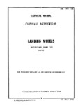 Goodyear Landing Wheels Overhaul Instructions (part# 4W1-1-53)