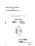 Grimes Flashtube Position Light 1979 Maintenance Document With Illustrated Parts (part# MD30-1)