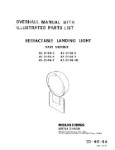 Grimes 45-0148-3-10 Retractable Landing Light Overhaul Manual with Illustrated Parts List (part# 45-0148)