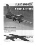 North American F-86D, TF-86D Flight Manual (part# 1F-86D-1)