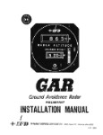 IFD GAR Ground Avoidance Radar Installation Manual (part# IFGAR-69-IN-C)