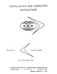 Intercontinental Dynamics Corp Altitude Alerter 1976 Installation & Operating Instructions (part# 24305)