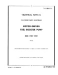 Pesco Model 121812 Fuel Booster Pumps Parts Catalog with Service Instructions, Operation (part# 6J10-3-3-4)