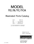 Aero Commander 112-B-TC-TCA Illustrated Parts Manual (part# M112002-4)