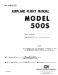 Aero Commander 500S  1968 Flight Manual (part# M500004-1)