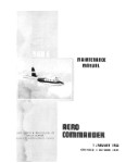 Aero Commander 560E Maintenance Manual (part# AC560E57-60-F-C)