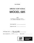 Aero Commander 685 1971 Flight Manual (part# AC685-71-F-C)