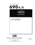 Aero Commander 690A, 690B Illustrated Parts Catalog (part# M690002-4)
