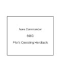 Aero Commander 690C 840 Flight Manual (part# AC690C-F-C)
