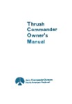 Aero Commander S-2R Thrush Commander Owner's Manual (part# ACS2R-O-C)