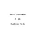 Aero Commander S2-R Thrush Commander Illustrated Parts Catalog (part# ACS2R-P-C)