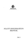 Aerospatiale TB10 Tobago 1989 Flight Manual (part# A4TB10-89-F-C)