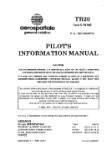 Aerospatiale TB20 1986 Pilot's Information Manual (part# SN-948)