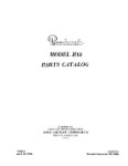 Beech H18 Tri-Gear Parts Catalog (part# 130447-A1)