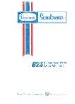 Beech C23 Sundowner Owner's Manual (part# 169-590008-13)