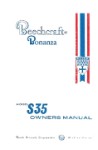 Beech S-35 Owner's Manual (part# 35-590110-1)