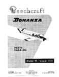 Beech 35-G35 Bonanza Parts Catalog (part# 35-590028B)