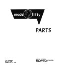 Beech B-50 Parts Catalog (part# 50-590041-1)