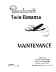 Beech C-50 & D-50 Maintenance Manual (part# 50-590079-9)
