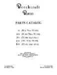 Beech 55 Series Parts Manual (part# 55-590000-15D)