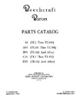 Beech 55, A, B, C, D Baron Parts Catalog (part# 55-590000-15D)