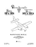 Beech 58P, PA & 58TC, TCA Baron Maintenance Manual (part# 102-590000-5)