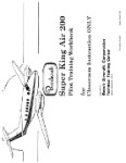 Beech 200 Super King Air Pilot Training Workbook (part# 84-38987)