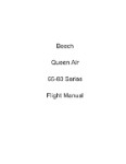 Beech Queen Air 65-80 Series Flight Manual (part# 65-001027-29)