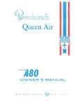 Beech 80 Queen Air Owner's Manual (part# 65-001027-5)