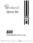 Beech Queen Air B-80 Series Owner's Manual (part# 50-590157-3B)