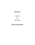 Bellanca 14-13, 14-13-2 Service Letters & Bulletins (part# BE14-13-SLB)