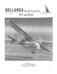 Bellanca Citabria 7ECA, 7GCAA, 7KCAB, 7GCBC Maintenance Manual 1973 and Prior (part# BL7ECAM)
