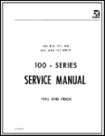 Cessna 100 Series 1962 & Prior Maintenance Manual (part# D138-13)