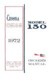Cessna 150L 1972 Owner's Manual (part# D901-13)