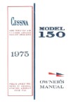 Cessna 150M 1975 Owner's Manual (part# D1033-13)