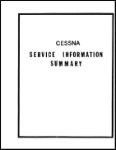 Cessna 170, 172 Service Information Summary