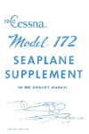 Cessna 172 1960 Seaplane Supplement Seaplane Supplement (part# P-188A)