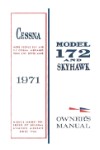 Cessna 172L & Skyhawk 1971 Owner's Manual (part# D837-13)