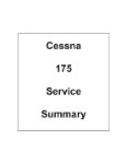 Cessna 175 1958-62 Service Summary