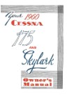Cessna 175A 1960 Owner's Manual (part# P197-13)