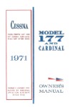 Cessna 177B 1971 Owner's Manual