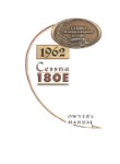 Cessna 180E 1962 Owner's Manual (part# D127-13)