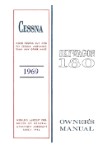 Cessna 180H 1969 Owner's Manual (part# D692-13)