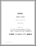 Cessna 182 1962-73 Illustrated Parts Catalog (part# P515-12)
