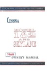 Cessna 182L & Skylane 1968 Owner's Manual (part# D548-13)