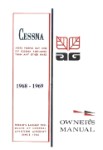 Cessna 188, 188A 1968-69 Owner's Manual (part# D726-13)