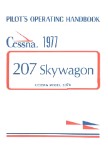 Cessna 207A 1977 Pilot's Operating Handbook (part# D1092-13)